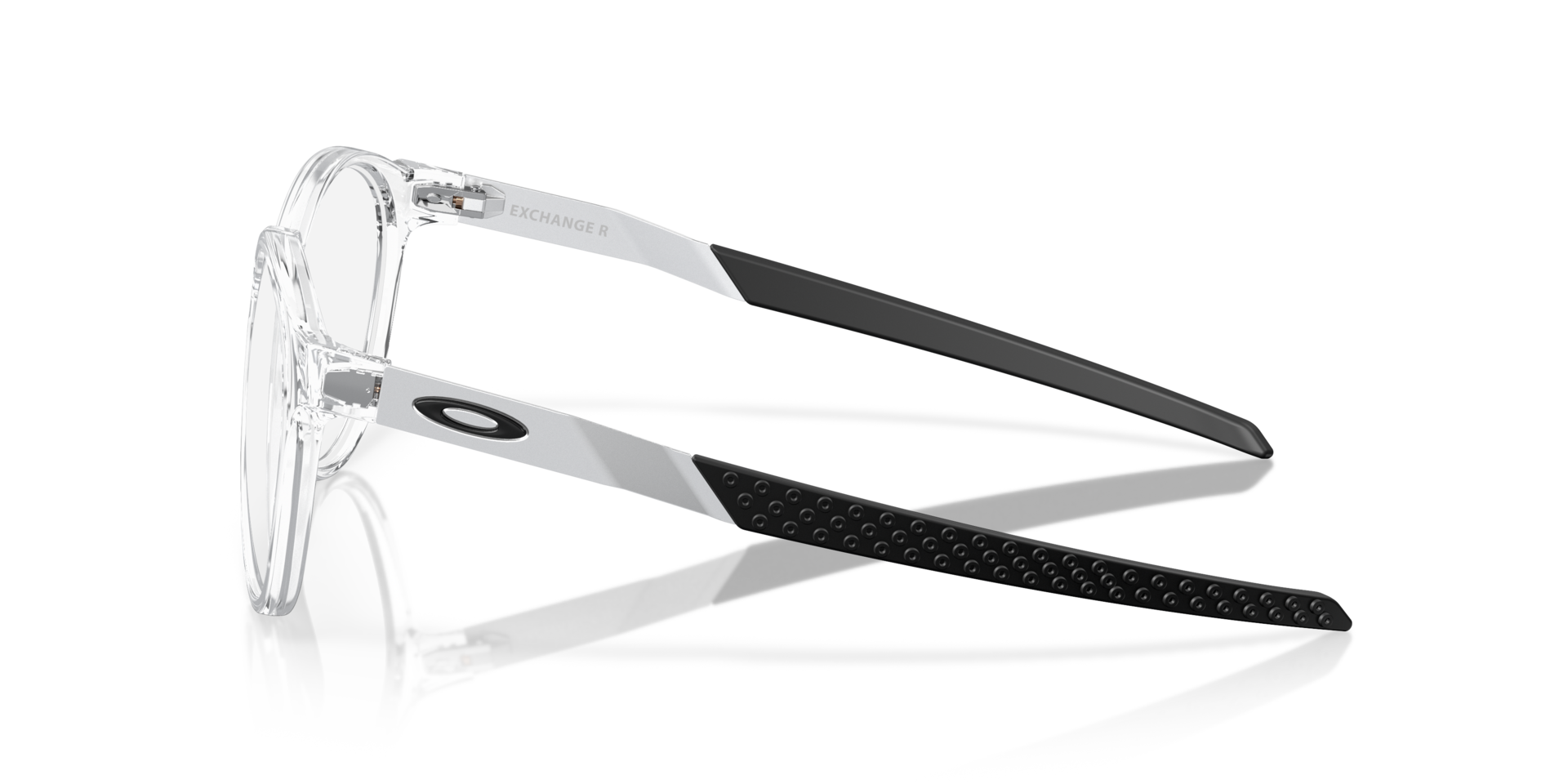 Oakley OX8184 Exchange R Round Eyeglasses - Satin Grey Smoke