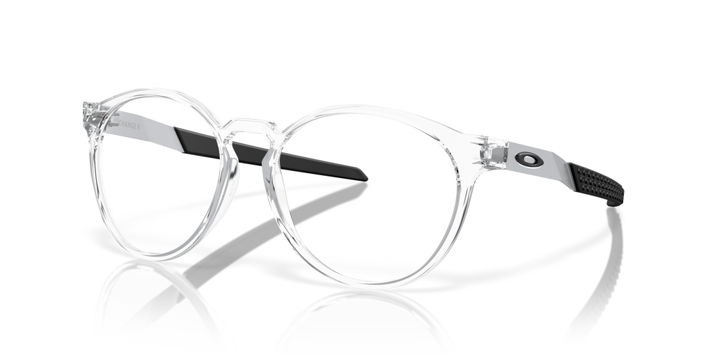 Oakley OX8184 Exchange R Round Eyeglasses - Polished Clear