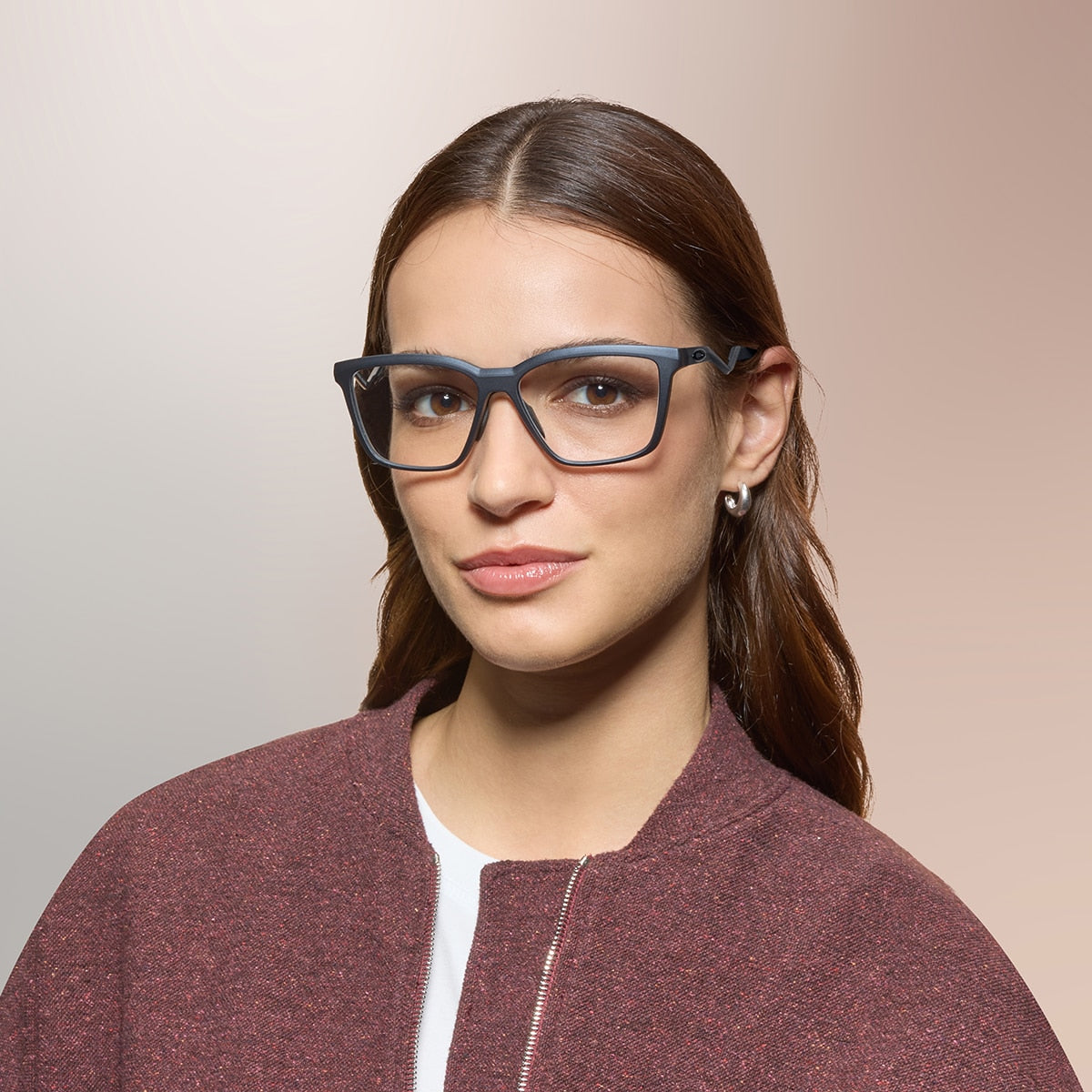 Oakley OX8191 Enigma Mass Square Eyeglasses - Matte Blue Steel
