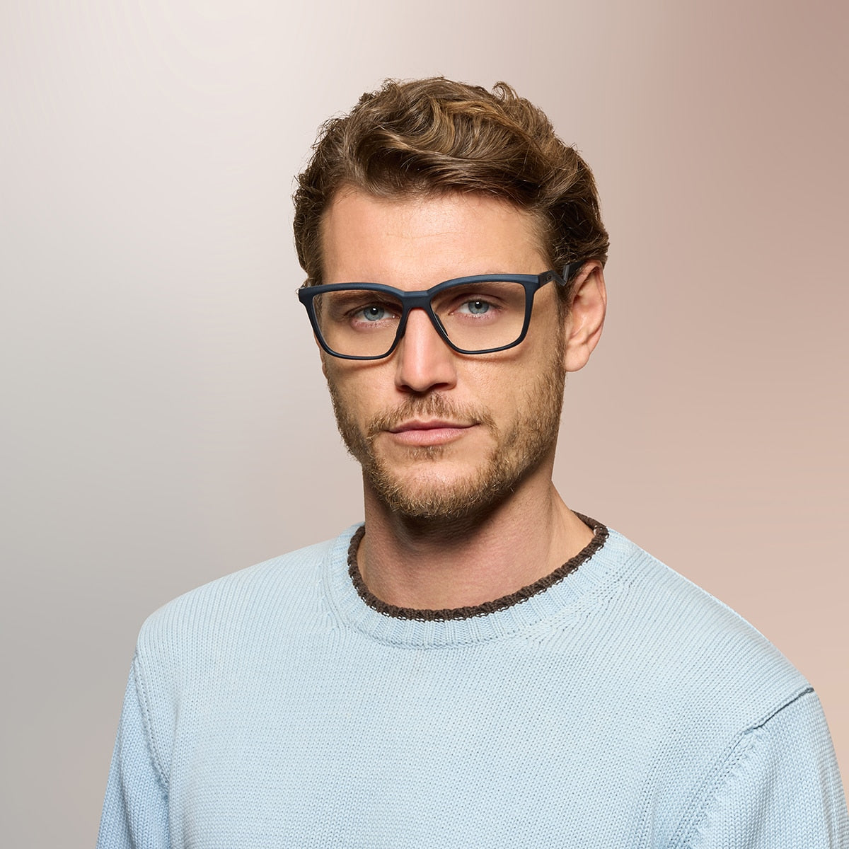 Oakley OX8191 Enigma Mass Square Eyeglasses - Matte Blue Steel