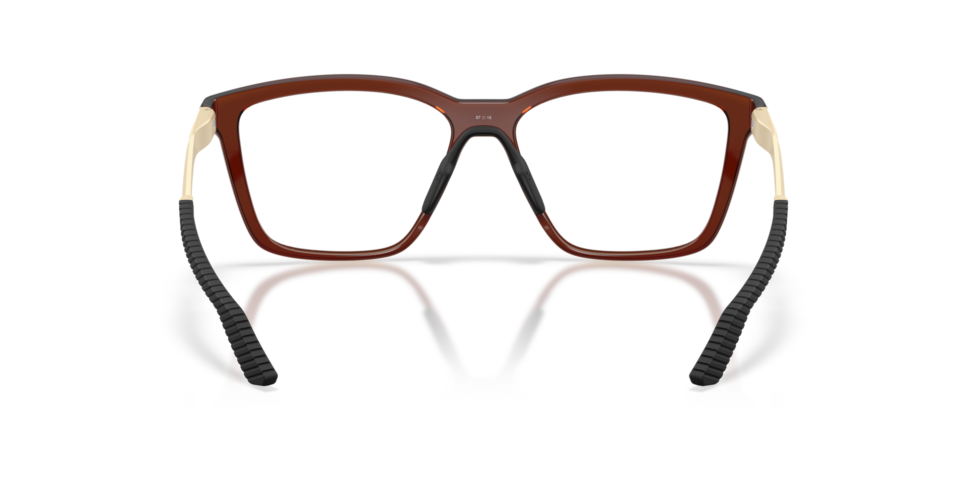 Oakley OX8191 Kylian Mbappé Signature Series Enigma Mass Square Eyeglasses - Dark Amber