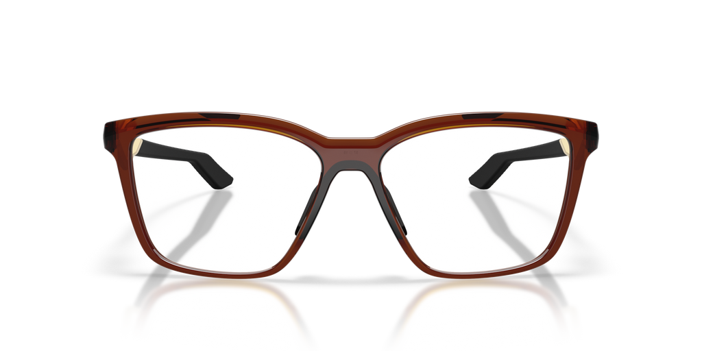 Oakley OX8191 Kylian Mbappé Signature Series Enigma Mass Square Eyeglasses - Dark Amber