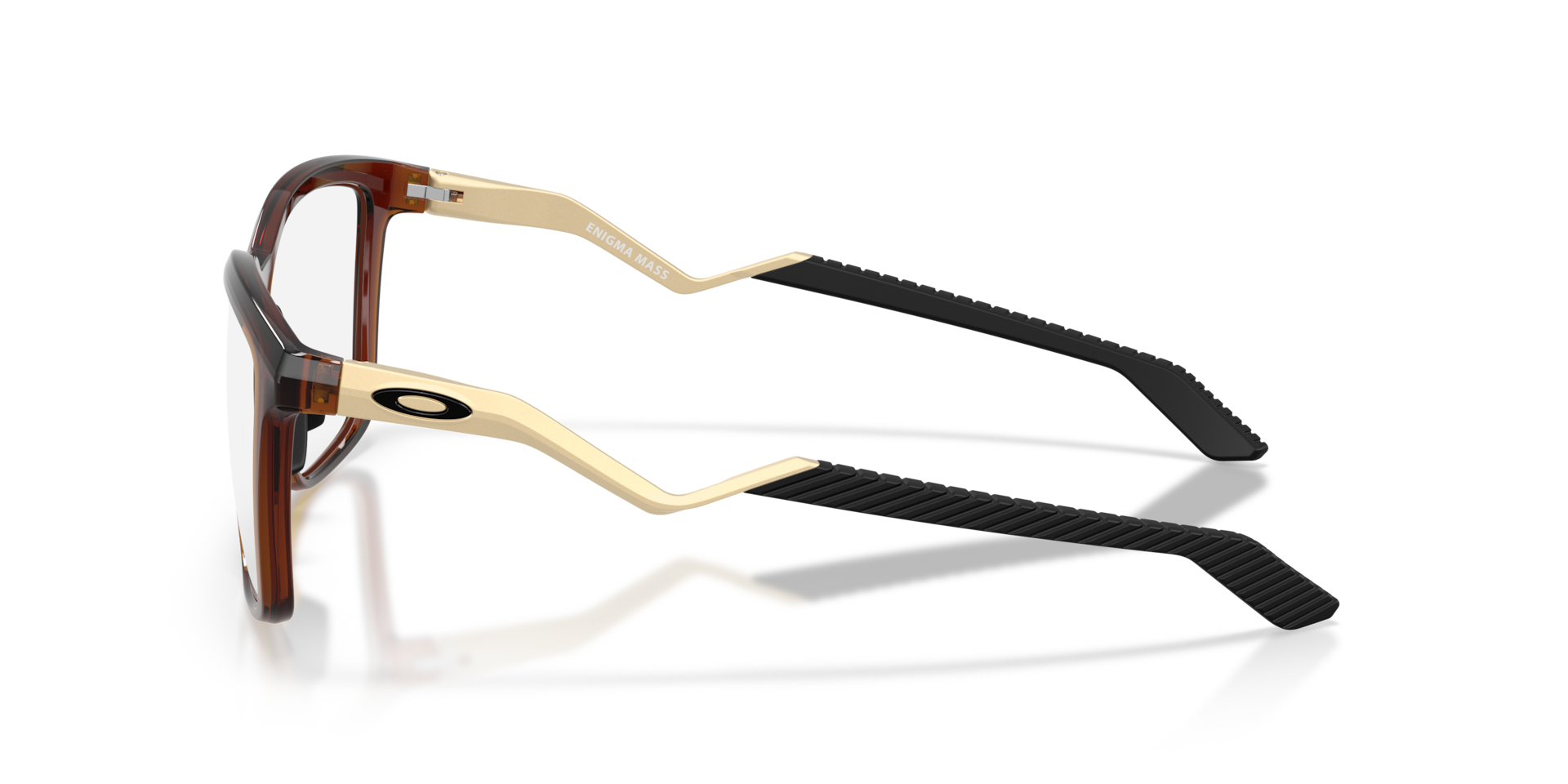Oakley OX8191 Kylian Mbappé Signature Series Enigma Mass Square Eyeglasses - Dark Amber