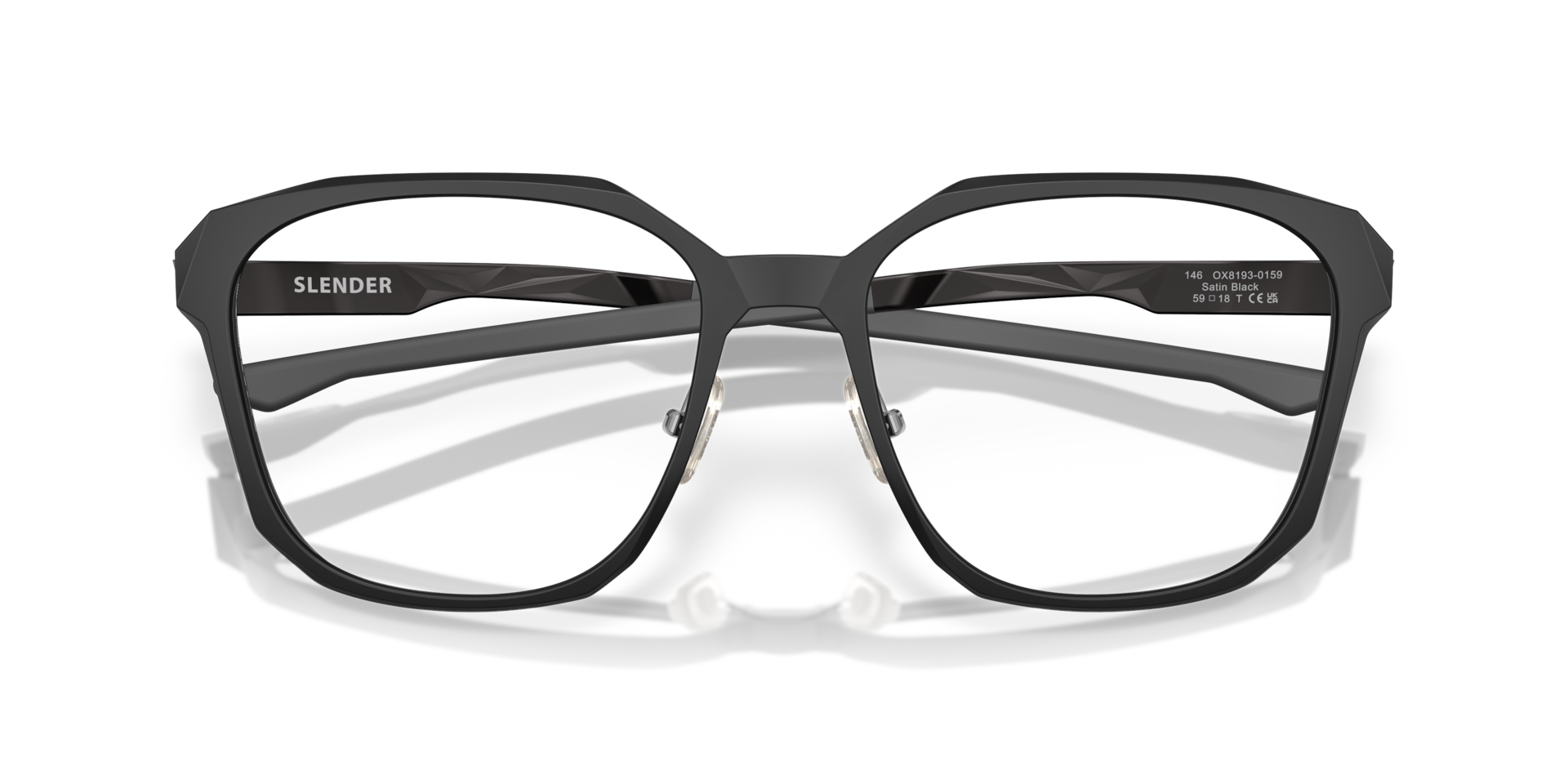 Oakley OX8193 Slender Square Eyeglasses - Matte Olive Ink