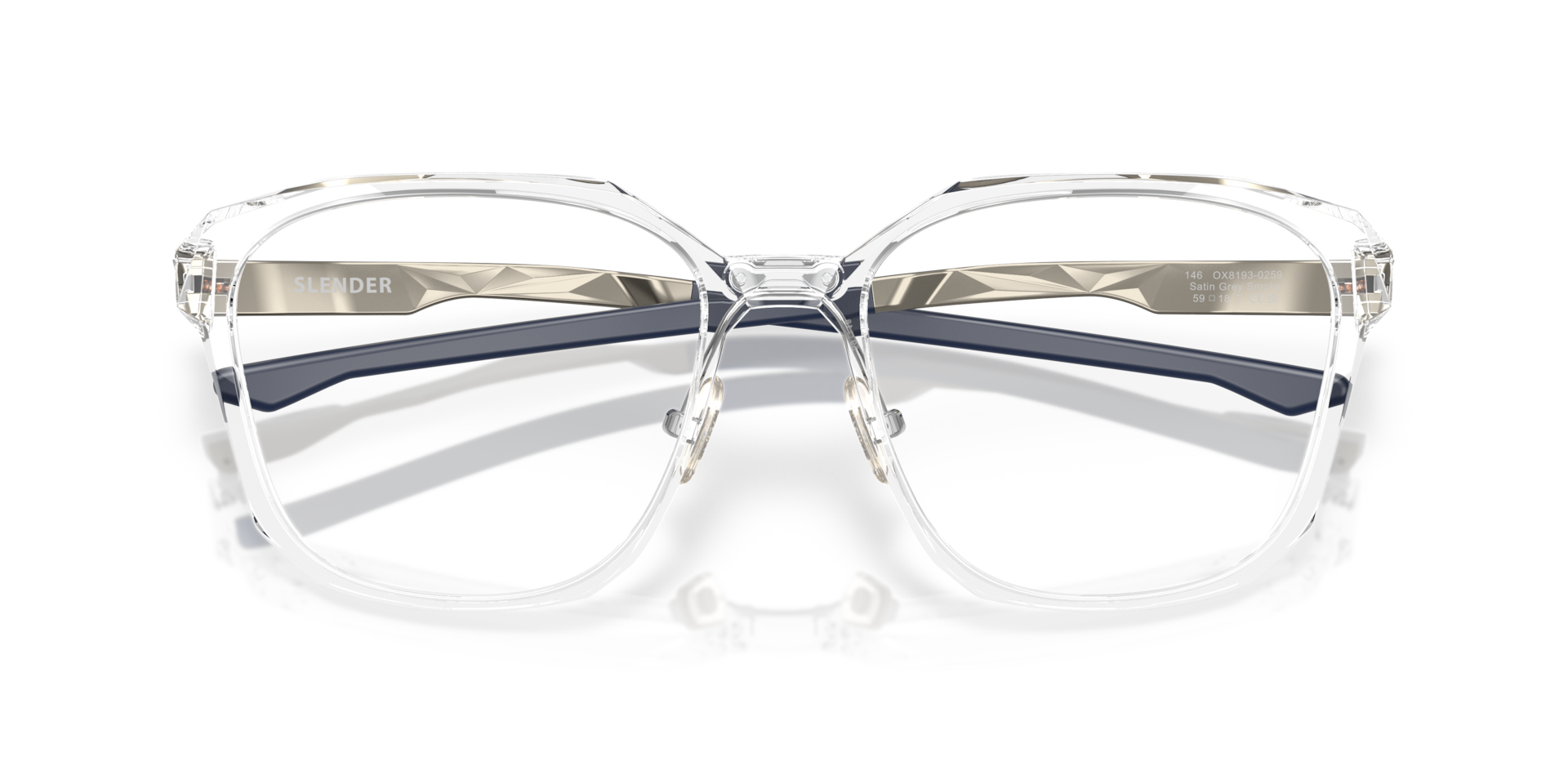 Oakley OX8193 Slender Square Eyeglasses - Satin Black