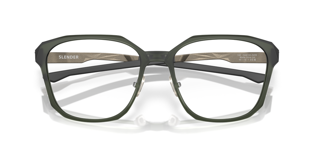 Oakley OX8193 Slender Square Eyeglasses - Satin Black
