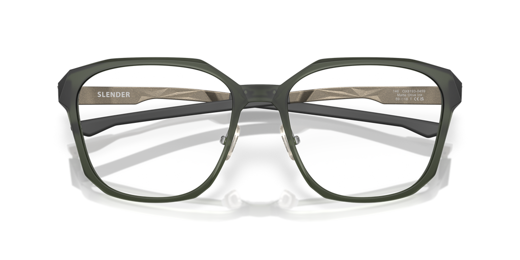 Oakley OX8193 Slender Square Eyeglasses - Satin Black