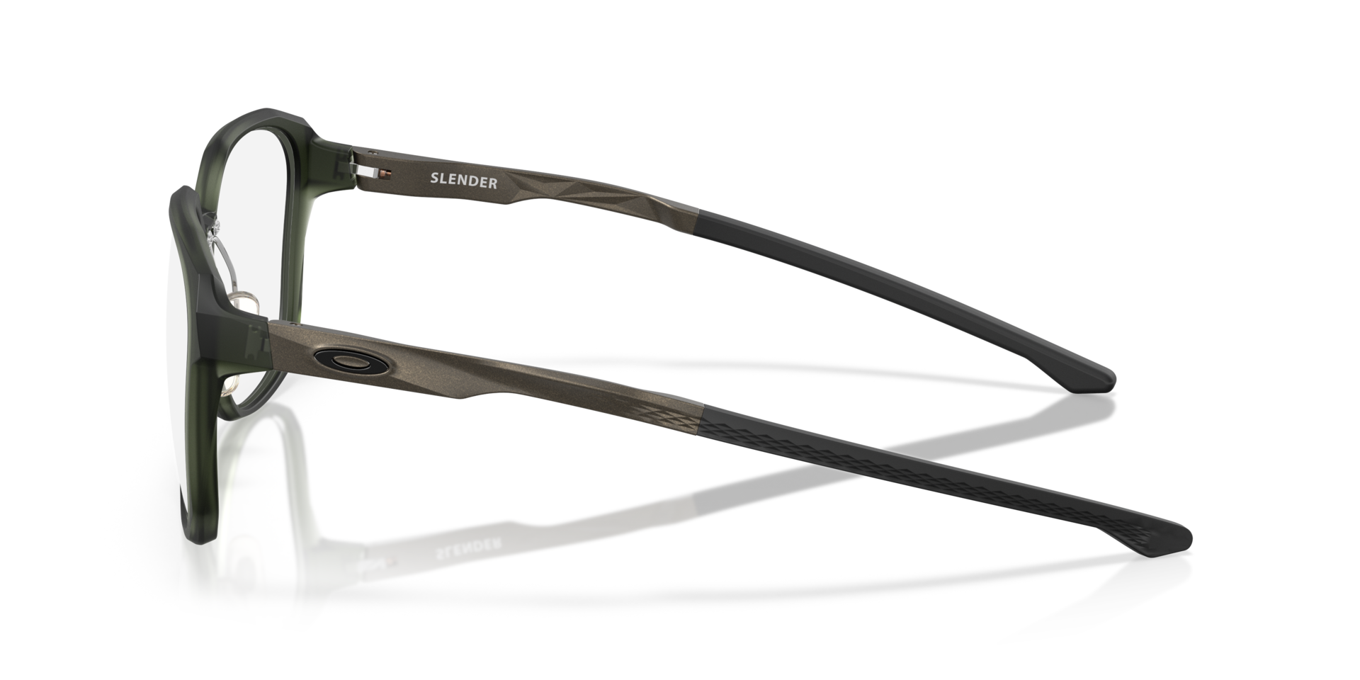 Oakley OX8193 Slender Square Eyeglasses - Matte Olive Ink