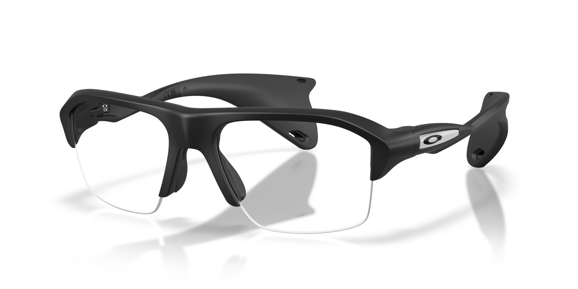 Oakley OX8198 Stunt Glider Rectangle Eyeglasses - Satin Grey Smoke