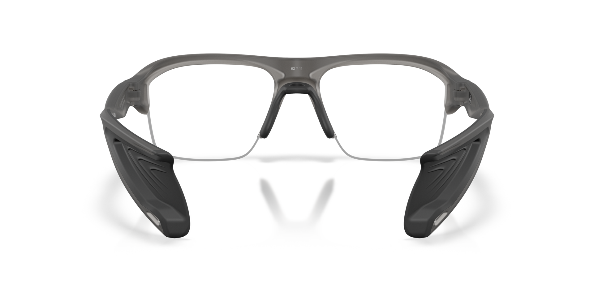 Oakley OX8198 Stunt Glider Rectangle Eyeglasses - Satin Grey Smoke
