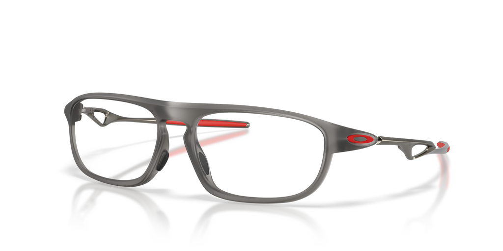 Oakley OX8203 Neomata Rectangle Eyeglasses - Satin Grey Smoke