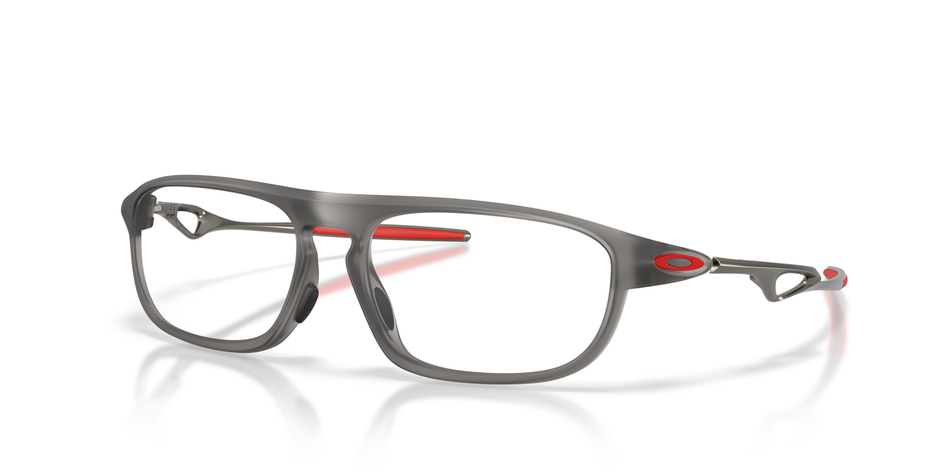 Oakley OX8203 Neomata Rectangle Eyeglasses - Satin Grey Smoke