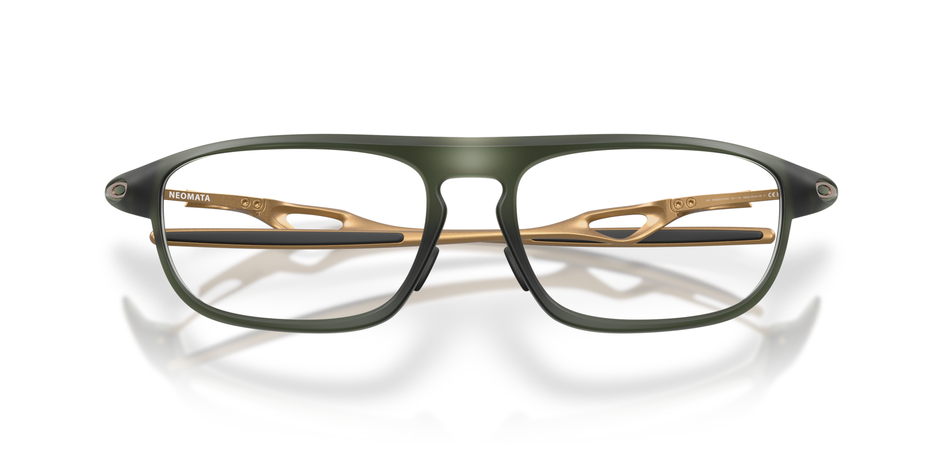 Oakley OX8203 Neomata Rectangle Eyeglasses - Satin Grey Smoke