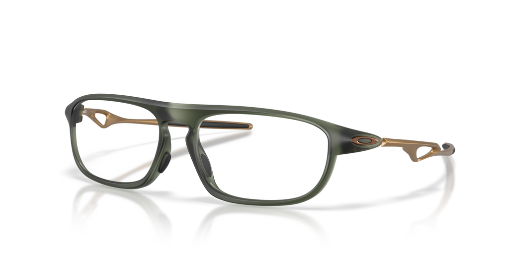 Oakley OX8203 Neomata Rectangle Eyeglasses - Matte Olive Ink