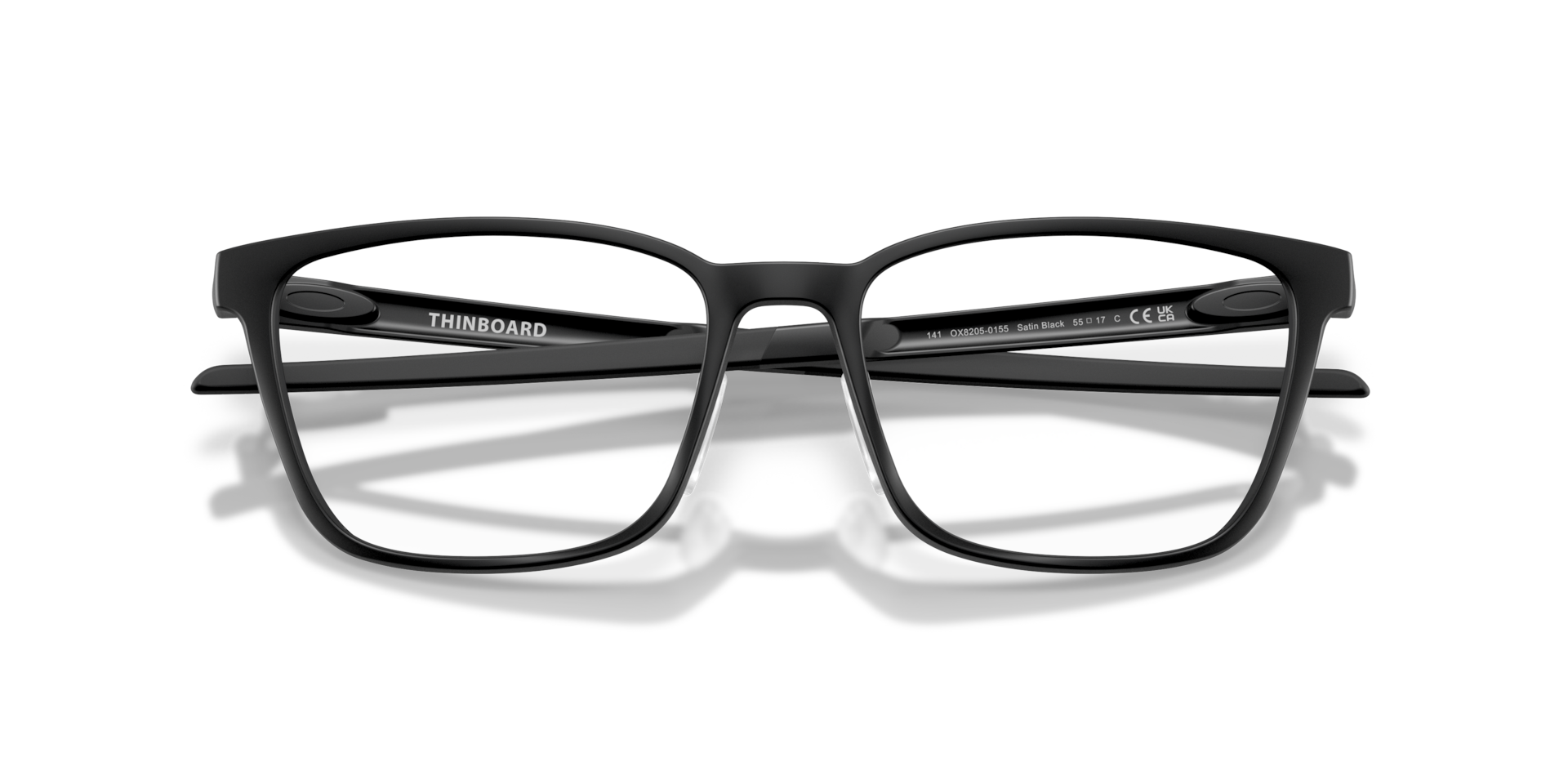 Oakley OX8205 Thinboard Rectangle Eyeglasses - Satin Black