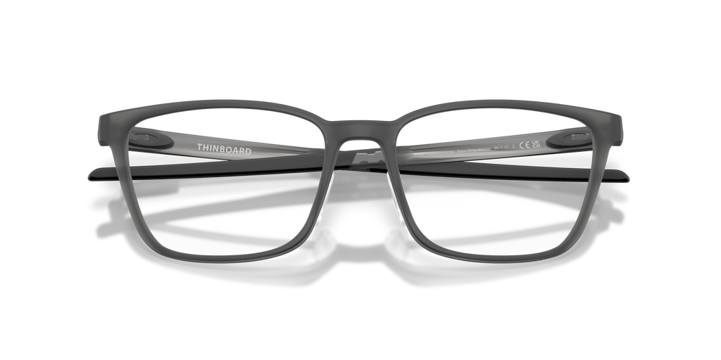Oakley OX8205 Thinboard Rectangle Eyeglasses - Matte Dark Amber