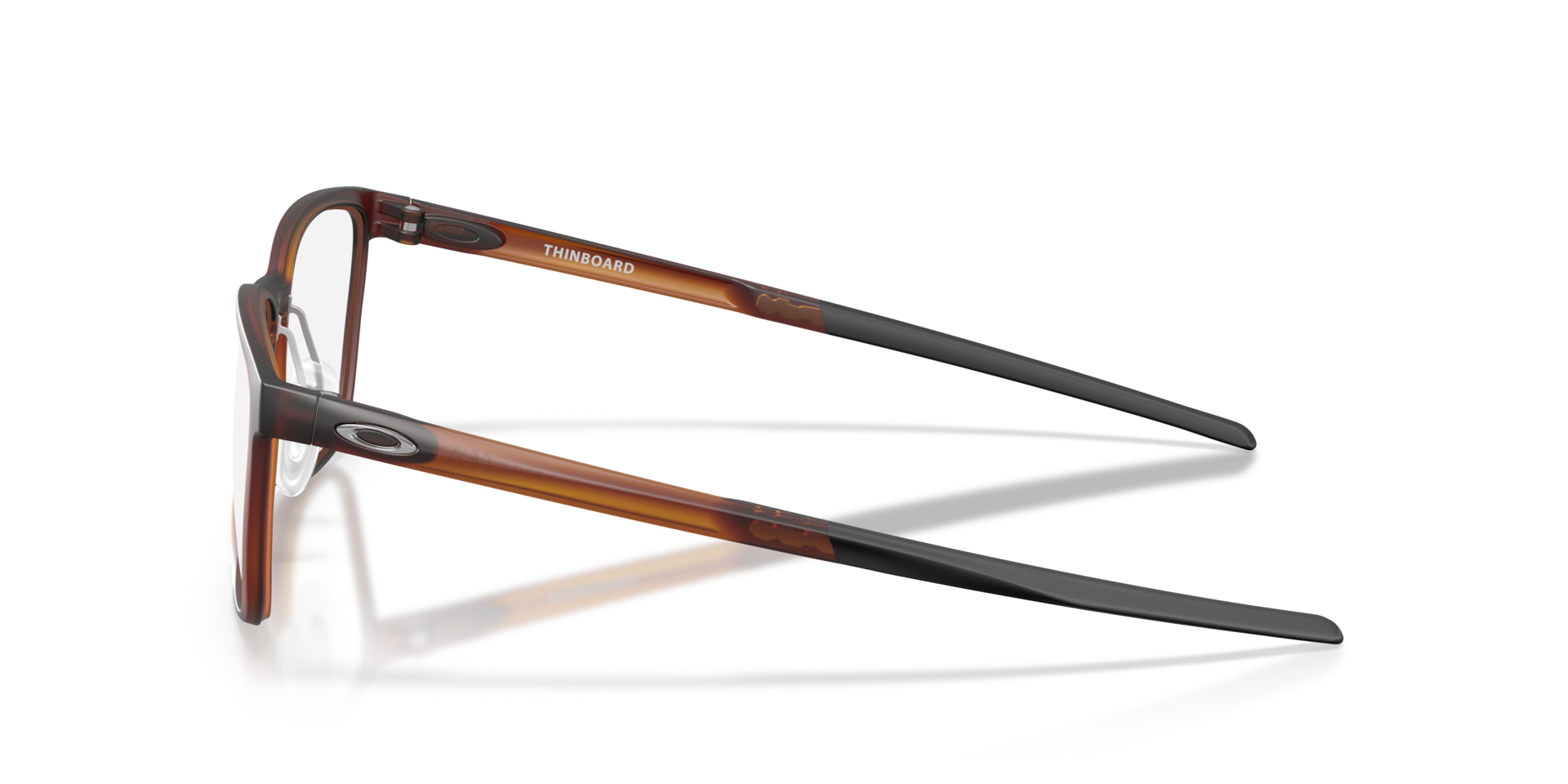 Oakley OX8205 Thinboard Rectangle Eyeglasses - Matte Dark Amber