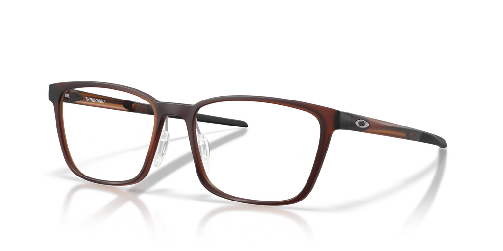 Oakley OX8205 Thinboard Rectangle Eyeglasses - Matte Dark Amber
