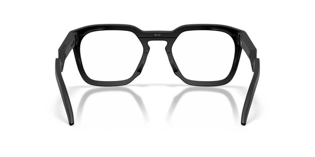 Oakley OX8208 HSTN SQ Square Eyeglasses - Polished Clear