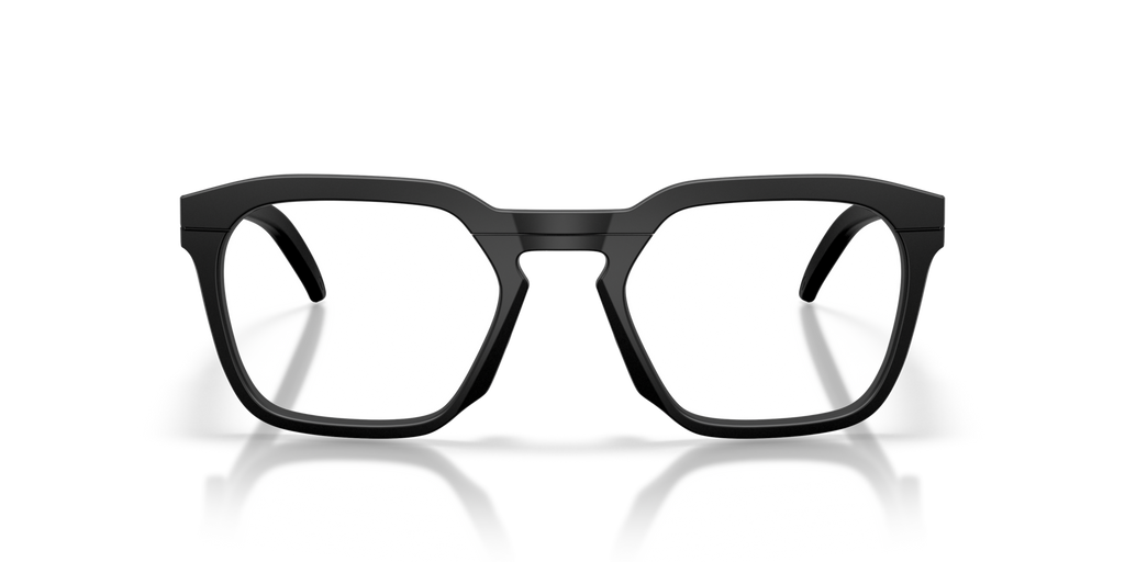 Oakley OX8208 HSTN SQ Square Eyeglasses - Polished Clear