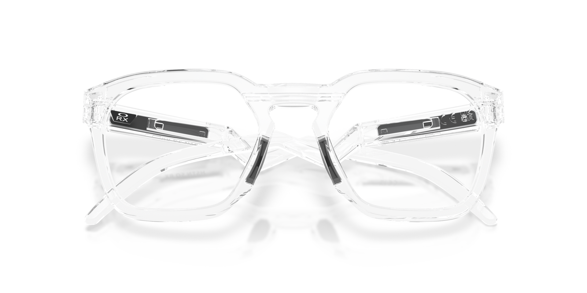 Oakley OX8208 HSTN SQ Square Eyeglasses - Matte Abyss