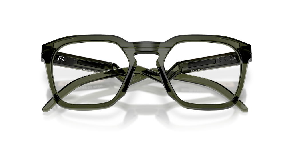 Oakley OX8208 HSTN SQ Square Eyeglasses - Matte Abyss