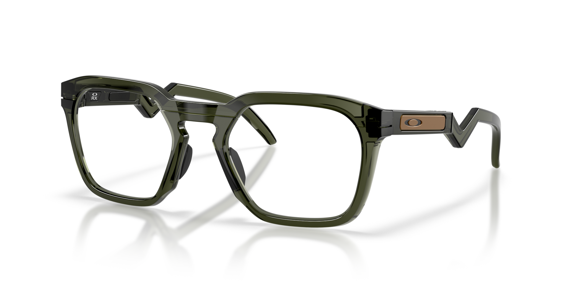 Oakley OX8208 HSTN SQ Square Eyeglasses - Satin Black