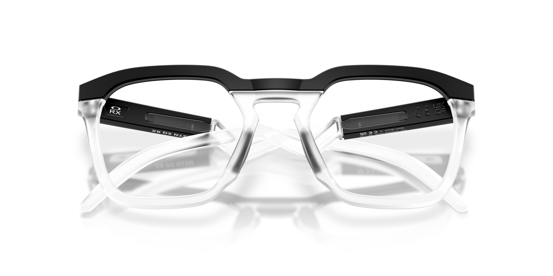 Oakley OX8208 HSTN SQ Square Eyeglasses - Satin Black