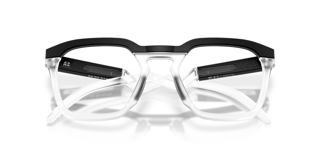Oakley OX8208 HSTN SQ Square Eyeglasses - Matte Abyss