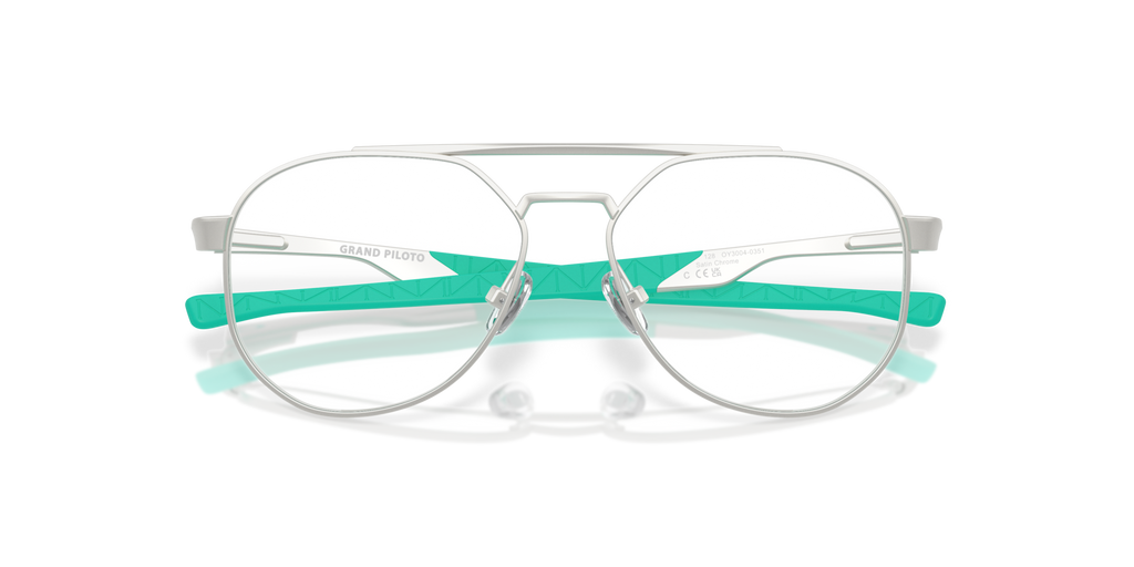 Oakley OY3004 Grand Piloto (Youth Fit) Pilot Kids Eyeglasses - Satin Black