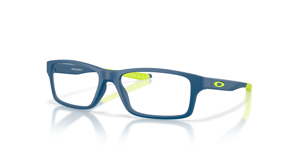 Oakley OY8002 Crosslink XS (Youth Fit) Square Kids Eyeglasses - Satin Navy