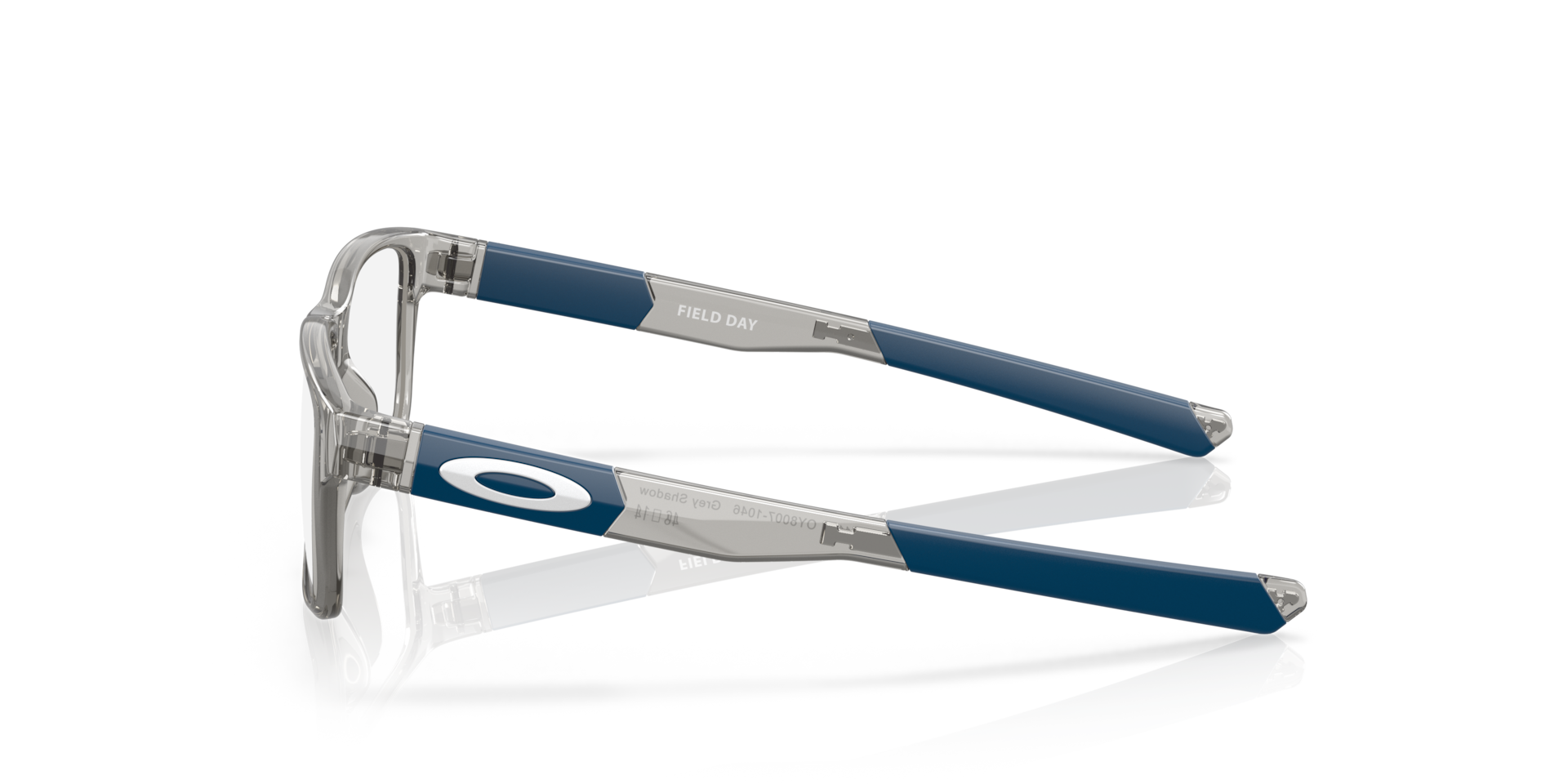 Oakley OY8007 Field Day (Youth Fit) Square Kids Eyeglasses - Grey Shadow