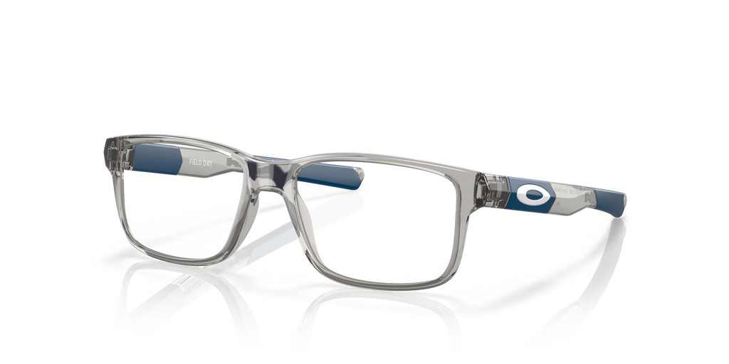Oakley OY8007 Field Day (Youth Fit) Square Kids Eyeglasses - Grey Shadow
