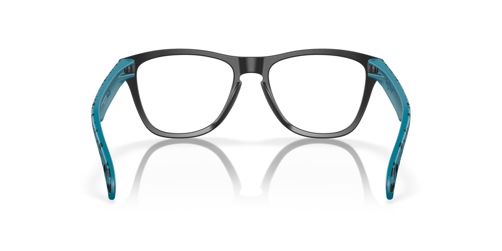 Oakley OY8009 Frogskins XS (Youth Fit) Round Kids Eyeglasses - Matte Black