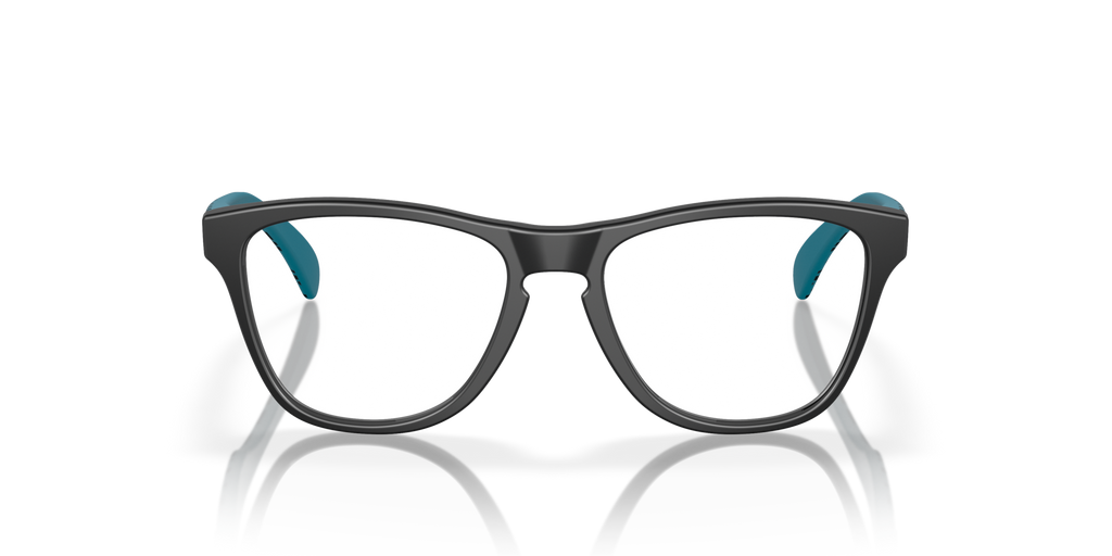 Oakley OY8009 Frogskins XS (Youth Fit) Round Kids Eyeglasses - Matte Black