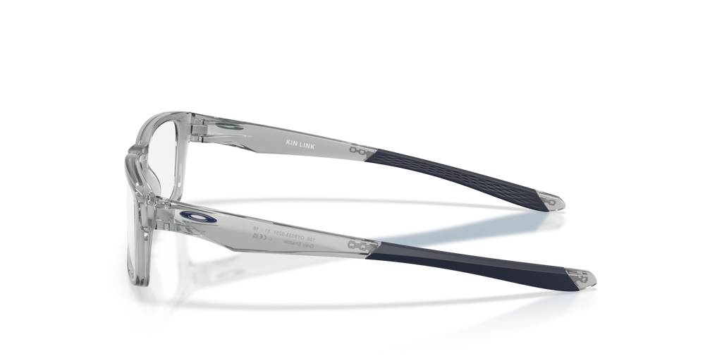 Oakley OY8033 Kin Link Rectangle Kids Eyeglasses - Transparent Abyss