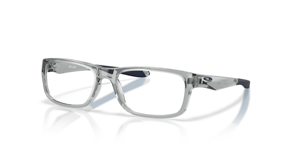 Oakley OY8033 Kin Link Rectangle Kids Eyeglasses - Grey Shadow