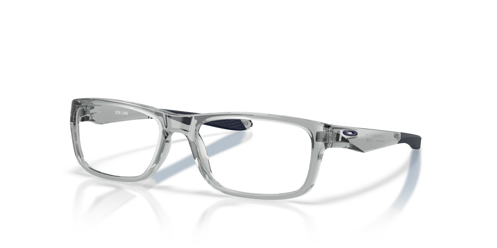 Oakley OY8033 Kin Link Rectangle Kids Eyeglasses - Transparent Abyss