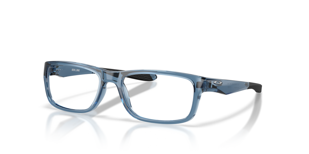 Oakley OY8033 Kin Link Rectangle Kids Eyeglasses - Transparent Abyss