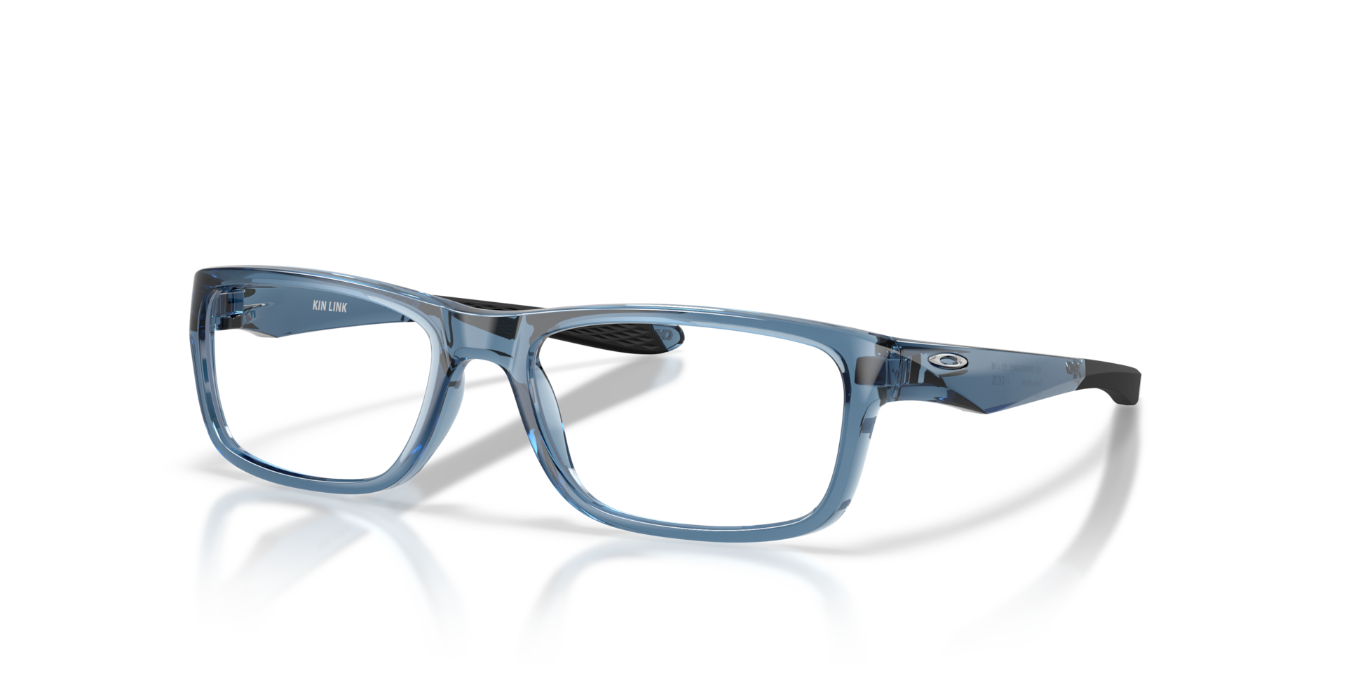 Oakley OY8033 Kin Link Rectangle Kids Eyeglasses - Grey Shadow