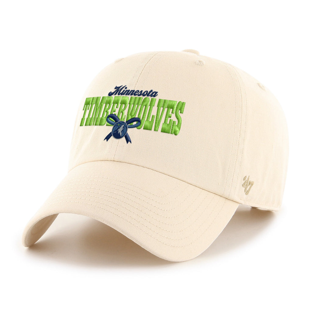 MINNESOTA TIMBERWOLVES BOW STACK '47 CLEAN UP