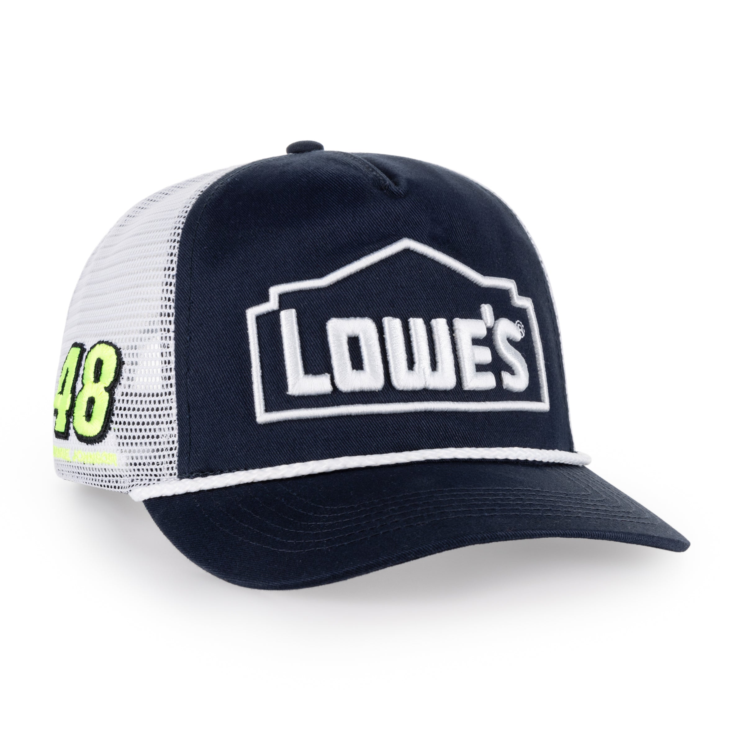 NASCAR LEGENDARY JIMMIE JOHNSON TRIPLE HIT MESH ROPE '47 HITCH